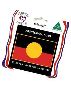 Magnet Flexible Aboriginal Flag 40,000 Years