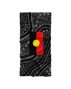 Aboriginal Flag Gym  Towel