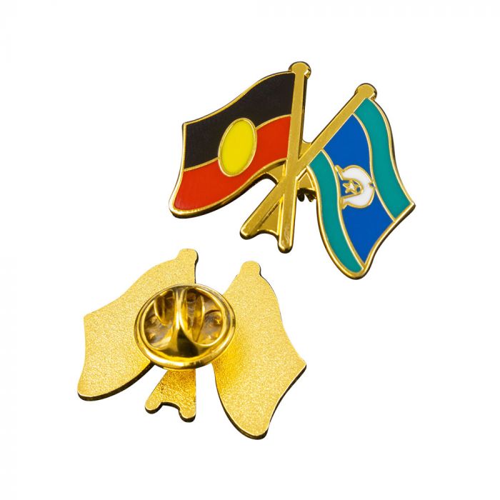Enamel Badge Australian Australia Flag Pin Gift Present Lanyard Badge Country Flag Enamel Pin