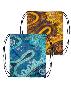 Drawstring Bag / Backpack "Healing Journey"