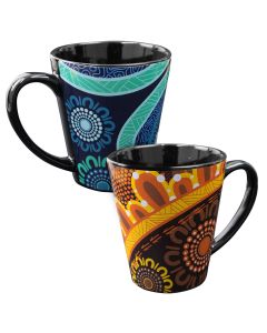 Ceramic Coffee Mug "Healing Journey"