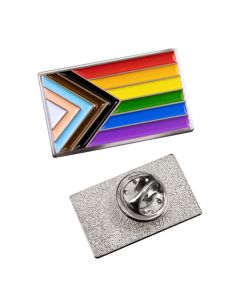 LGBTQIA+ Pride Progress Lapel Pins