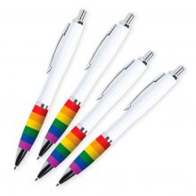 Pride Flag Rainbow Grip Pen