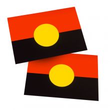 Australian Aboriginal Flag Stickers