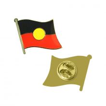 Aboriginal Flag Classic Lapel Pin