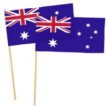Australia Flag Wavers / Hand Flags