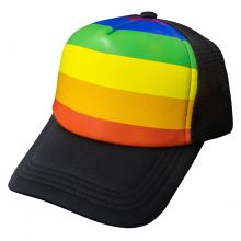 Rainbow Pride Flag Trucker Cap