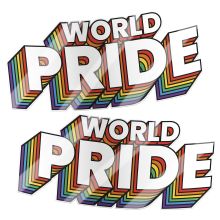 World Pride Vinyl Stickers